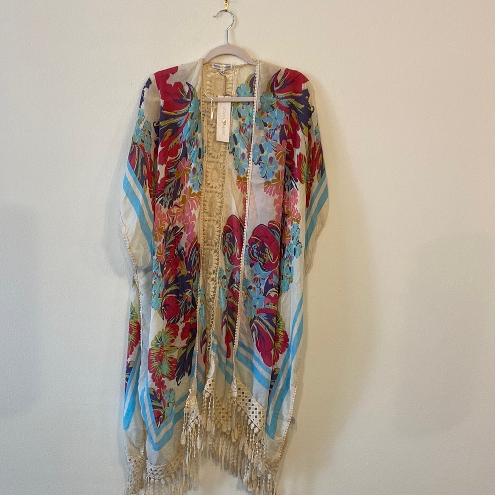 Woven Heart Red and Blue Other